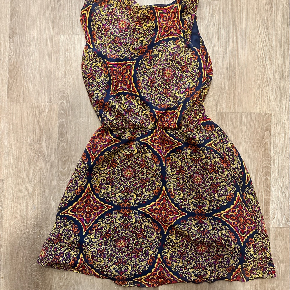 Banana republic chiffon sleeveless dress